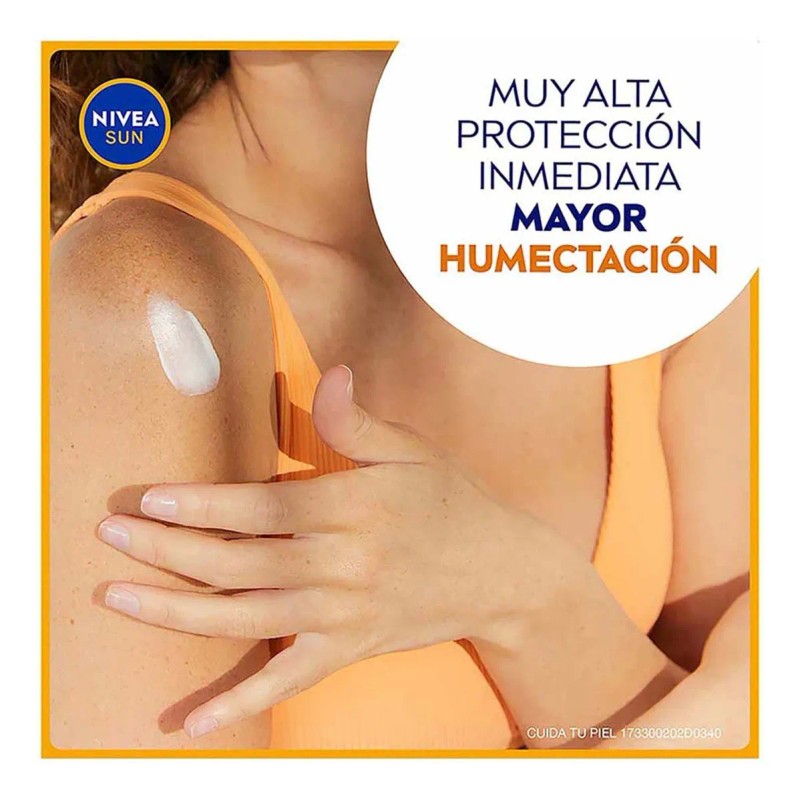 Protector Solar Corporal Nivea Sun Protección Hidratación Vitamina Ácido Hialurónico
