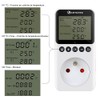 KETOTEK Power Outlet Thermostat Day/Night Digital Temperature Controller with Timer