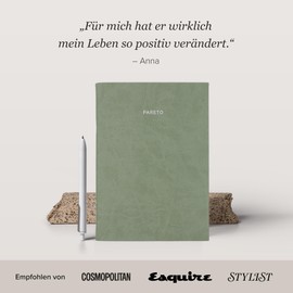 Pareto Planner 2026 - Perfectly Organised Achieving Goals, Increase Productivity, Develop Good Habits | Weekly Planner 2026, Book Calendar, Daily Planner, Success Journal | Sage