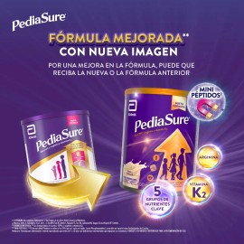 Pediasure Suplemento Nutricional en Polvo de Vainilla para Niños de 1 a 10 Años, 400 g