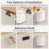 Mbillion Kitchen Compost Bin Hanging Trash Can with Lid 2.1