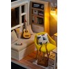 CUTEROOM DIY Miniature Dollhouse Kits Craft Wooden Dollhouse Model Kits