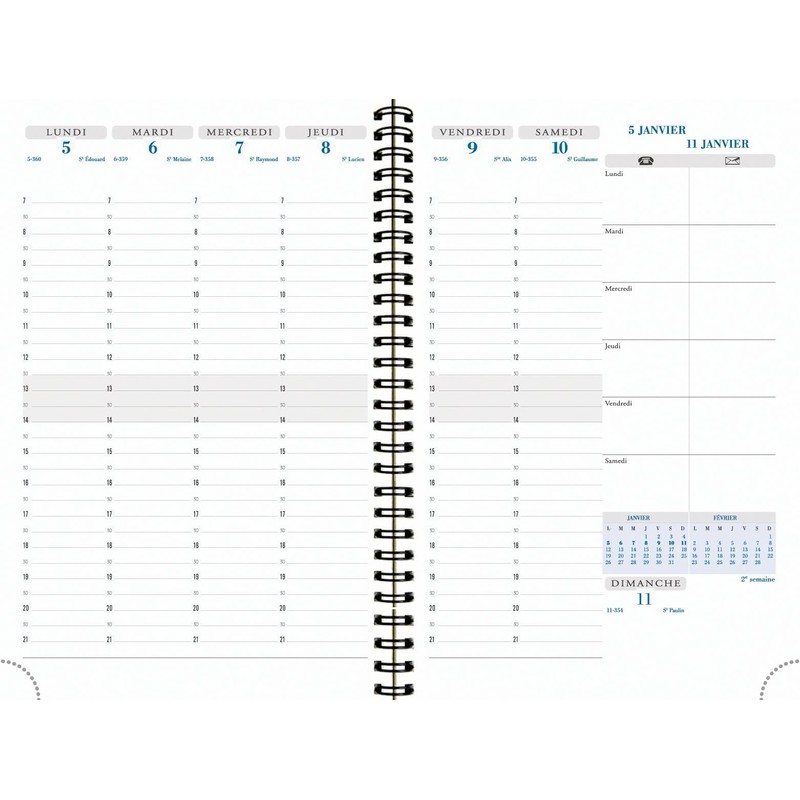 Exacompta - 20010712E - Weekly Diary SAD 20S All in