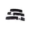 DIYUCAR ABS Plastic Matte Black Car Exterior Door Handle Cover
