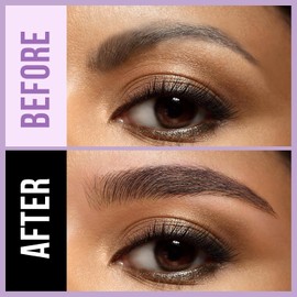 Lápiz de cejas con microblading, mágico, 2 en 1, de doble punta, resistente al agua, para mujeres, con 4 puntas en forma de tenedor y punta de pincel precisa para trazos similares a los de un