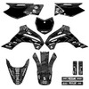 2008-2018 KLX 140 Apache Grey Senge Graphics Complete Kit Compatible