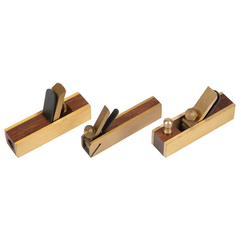 Sealey Mini Brass Plane Set 3pc - MBP03