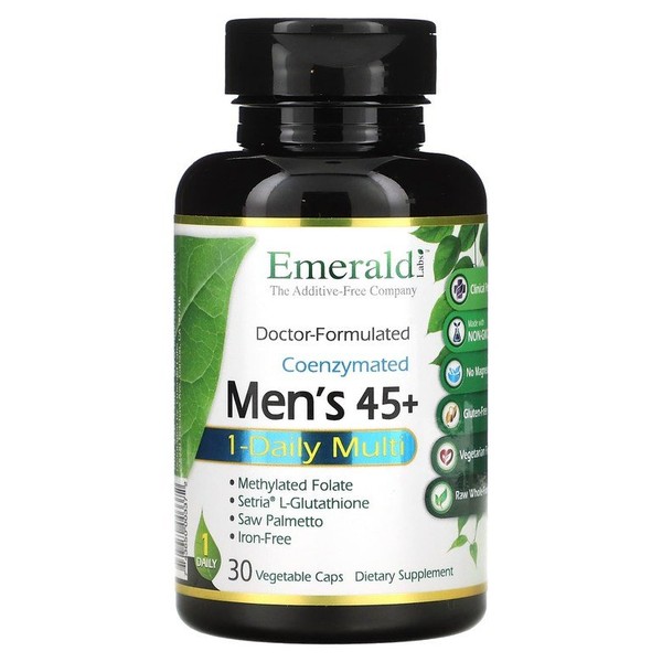 Men&#39;s 45 Plus One Daily Multi Vegetable Capsules (30 tablets) / 멘스 45플러스 원 데일리 멀티 베지캡슐 30정