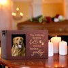 Pet Memorial Urns for Dog or Cat Ashes, Large Wooden