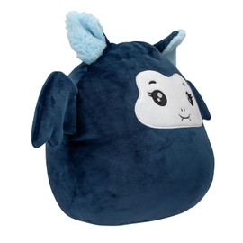 Depesche 13857 Ylvi Swoppies Cuddly Toy Bat in Dark Blue with Luminous Effect and Small Wings Approx. 30 cm Plush Toy