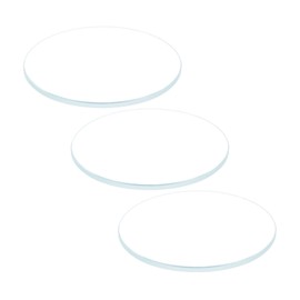 HARFINGTON 3pcs AR-Coating Watch Lens 30mmx1.5mm Round Flat Mineral Watch Crystal Glass