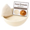 Saint Germain Bakery Premium Round Bread Banneton Basket with Liner