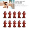 Kodrily 10PCS Fire Hydrant for Dogs to Pee on, Red