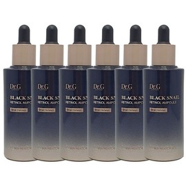 Dr.G Black Snail Retinol Ampoule 50ml 6 pcs None / 닥터지 블랙 스네일 레티놀 앰플 50ml 6개 없음