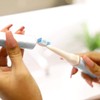 USB Sonic Toothbrush by Pop Sonic Charge Anywhere - Silver