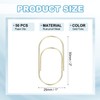 PATIKIL 50 Pcs 2x1" Large Paper Clips Metal Paper Clips