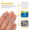 DOITOOL Metal Shelving 20pcs Pegboard Hooks Set Heavy Duty Peg