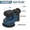 WODHMIEY 20V Cordless 5 Orbital Sander, Dust Collection Bag, Random