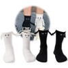 Calcetines de pareja magnéticos con manitas – 2 pares divertidos