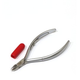 SAM Sam Cuticle Nippers Sharp Blades - Cuticle Cutter Hand Sharpened - Cuticle Nipper for Professionals Inox Satin Jaw 7 mm Single Spring