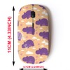 2.4G Wireless Mouse with Cute Pattern Design for All Laptops