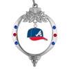 Braves Baseball Cap Ornament