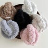 Exquisite Pearl Earmuffs for Women Winter Warm Fluffy Ear Warmers