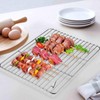 TeamFar Toaster Oven Tray and Rack Set, 9.3’’ x 7’’