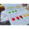 Juego de tablas de decoración de tartas con protector reutilizable