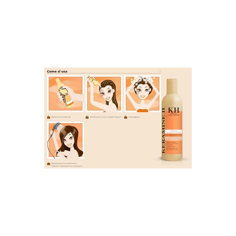 Shampoo H Restructuring Multi Vita Color 300 ml