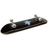 [CCS] 97 Star Skateboard Complete - Holographic/Black - 8.50"