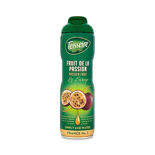Teisseire French Syrup Tropical (Passion Fruit) 600ml (20.3fl.oz)