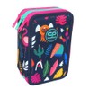CoolPack XXL Pencil Case 3-Compartment School Pencil Case, Triple Pencil