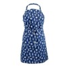 CrazyGadget® 100% Cotton Navy Nautical Apron Lightweight Unisex Chefs Cooks