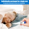 Digital Thermometer Probe Covers, 200 Pcs Disposable Thermometer Covers, Universal