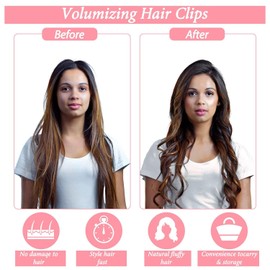 Volumizing Hair Clips, 10 PCS volume hair clip for Hair, Root Clips for Hair Volume, Fluffy Hair Volumizer Clips, Instant Hair Volumizing Clips for Women