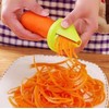 Multifunctional Spiral Vegetable Slicer & Manual Rotating Grater Peeler