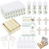 Dansib 300 Pcs Eucalyptus Greenery Baby Baptism Favors Includes Lip