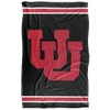 University of Utah Redhawks Blanket, 36" x 58", Primary Logo