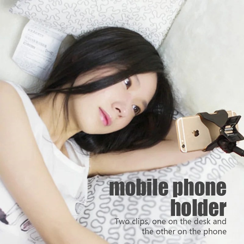 OrganiMax Universal Mobile Phone Holder – Flexible Gooseneck Arm with
