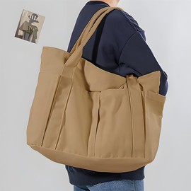 BICANGFS Stylish Multi-Functional Womens Tote Bag – The New Choice for Elegant Travel（khaki）