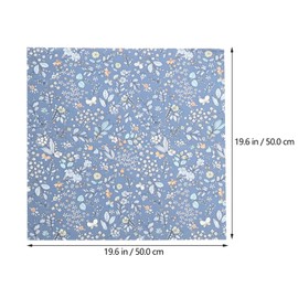 IWOWHERO 8pcs Retro Floral Cotton Fabric Sheets DIY Patchwork Quilting Supplies for Crafting Sewing Home Decor for Friends and Family