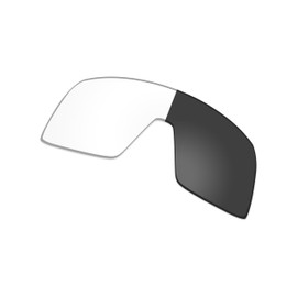 Vonxyz Lenses Replacement for Oakley Sutro OO9406 Sunglass - Clear Black Photochromic Activated