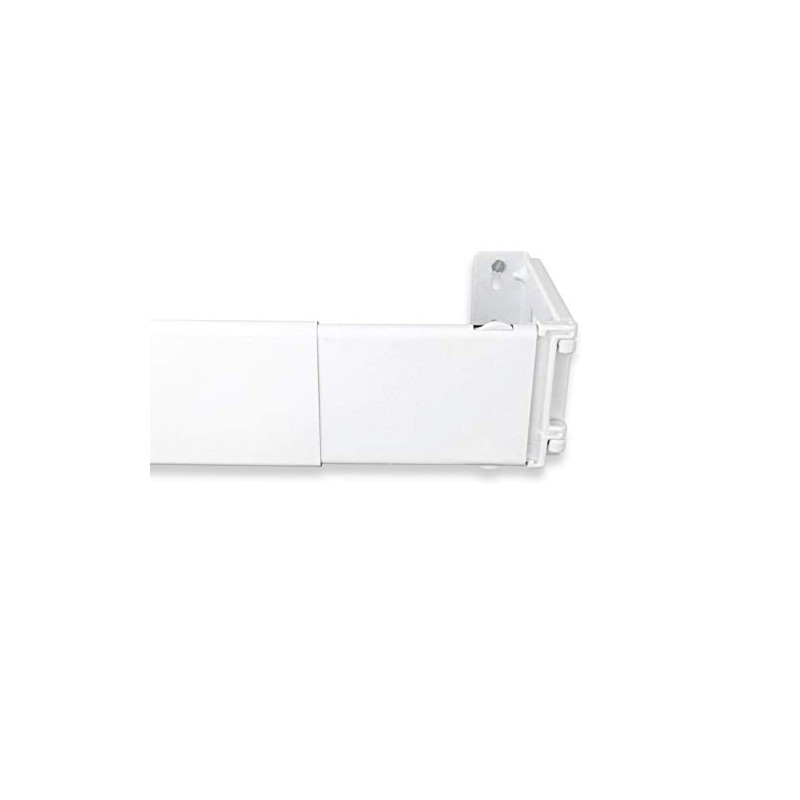 2-1/2" Wide Pocket Curtain Rod 28-48 inch