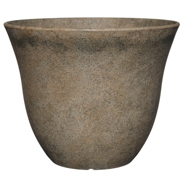 Classic Home and Garden Patio Pot Honeysuckle Planter, 15 Inch, Fossil