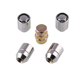 4Pcs M12x1.5 Wheel Nut Lug Alloy Steel Anti Theft Security Lock Tire Anti-Theft Screws for Car Modified Wheel Lock