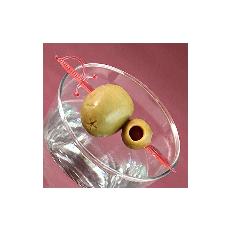 Sword Cocktail Picks - RED (Box of 250)