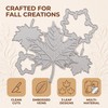 3Pcs/Set Maple Leaf Metal Cutting Dies,Maple Leaf Metal Template Molds