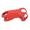 Bike Stem Red Aluminum Alloy Mountain Bike Handlebars Negative 17