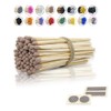 4" Inch Long Wooden Refill Matchsticks with Strike Stickers -